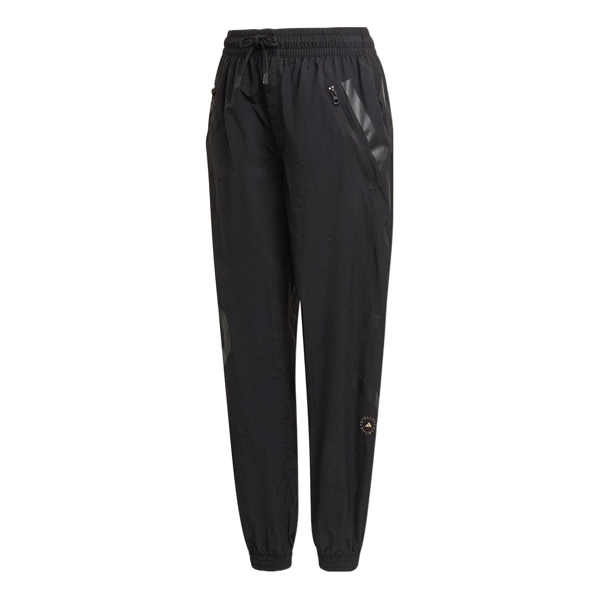 (WMNS) adidas by Stella McCartney Woven Pants Asia Sizing 'Black' GU4344