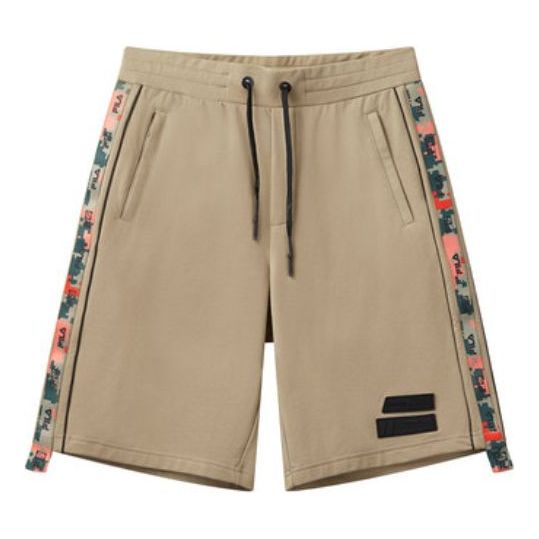 Men's FILA New Casual Fashion Knit Shorts Brown F11M036604FLK