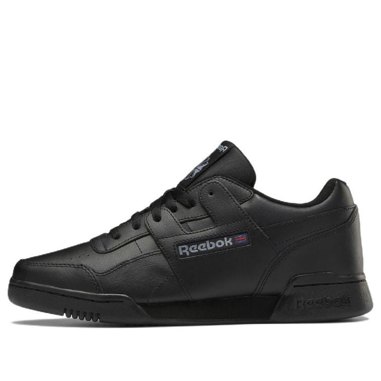 Reebok Workout Plus Casual Skateboarding Shoes 'Black' HP5910