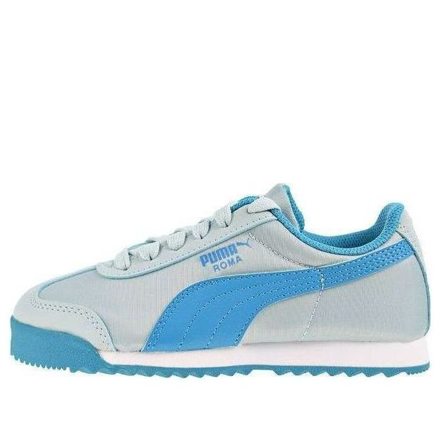 (PS) PUMA Roma Basic Low-Top Sneakers Grey/Blue 362795-19