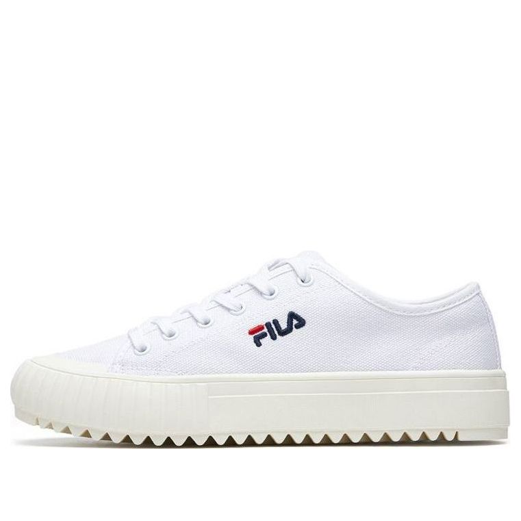 (WMNS) FILA Fmc Series Trail Low Top Canvas Sneakers White F52W014404FWT