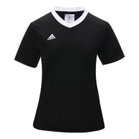 (WMNS) adidas Entrada 22 Jersey 'Black' H57572