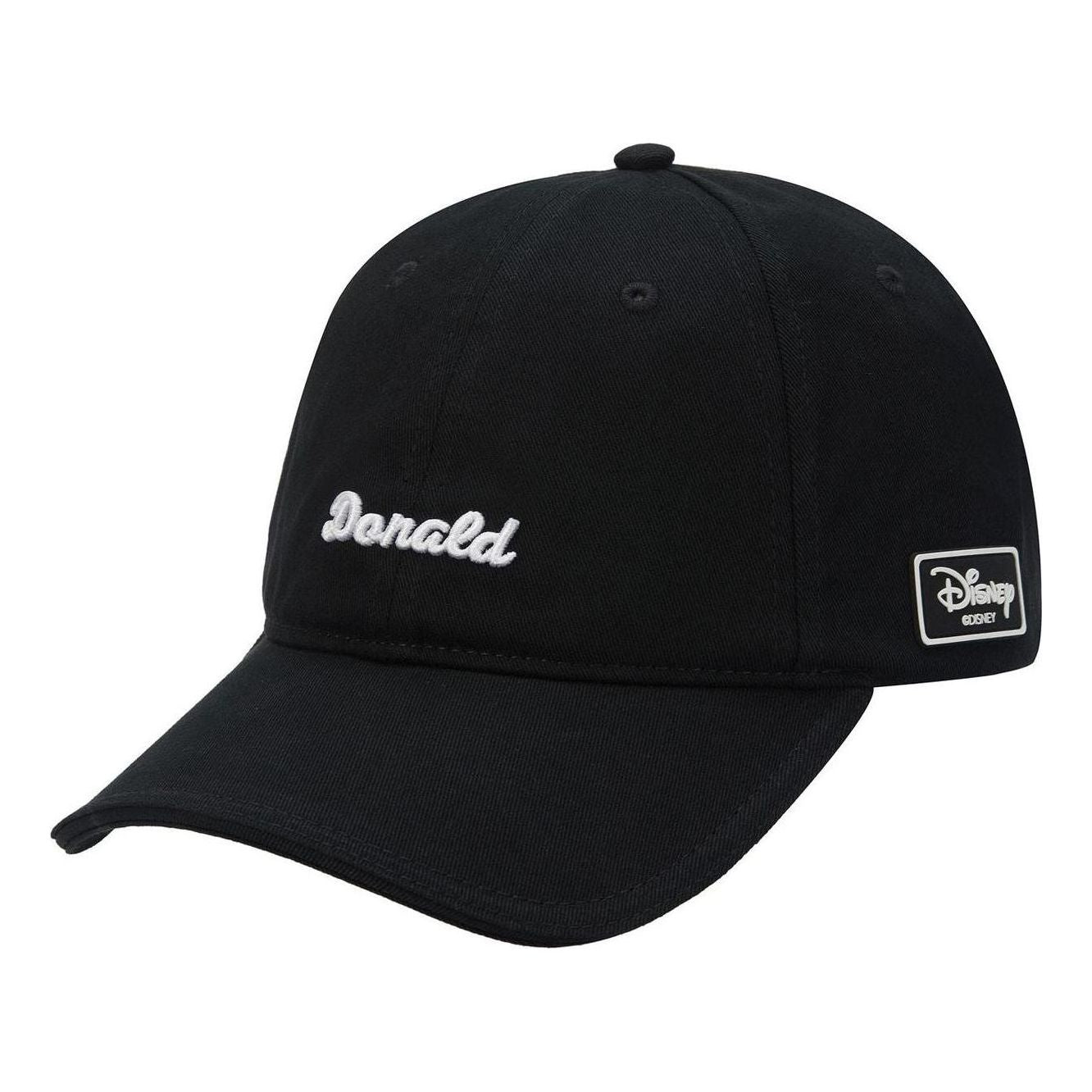 (WMNS) Li-Ning x Disney Logo Baseball Cap 'Black White' AMYR222-1