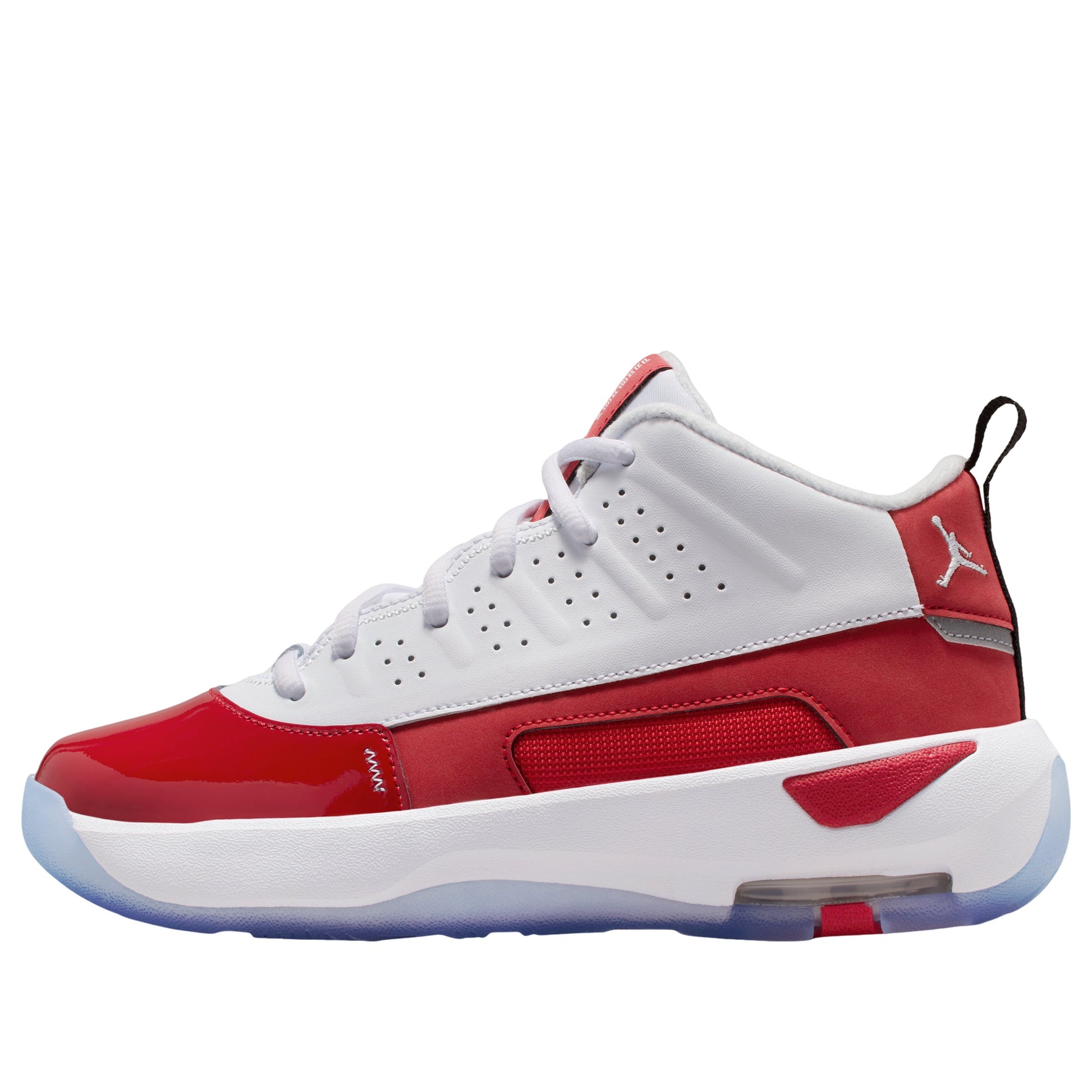 (GS) Air Jordan Max Aura 7 'White Gym Red Black' HQ2089-106
