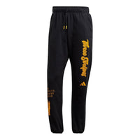 adidas Casual Running Sports Bundle Feet Long Pants Black FS4062