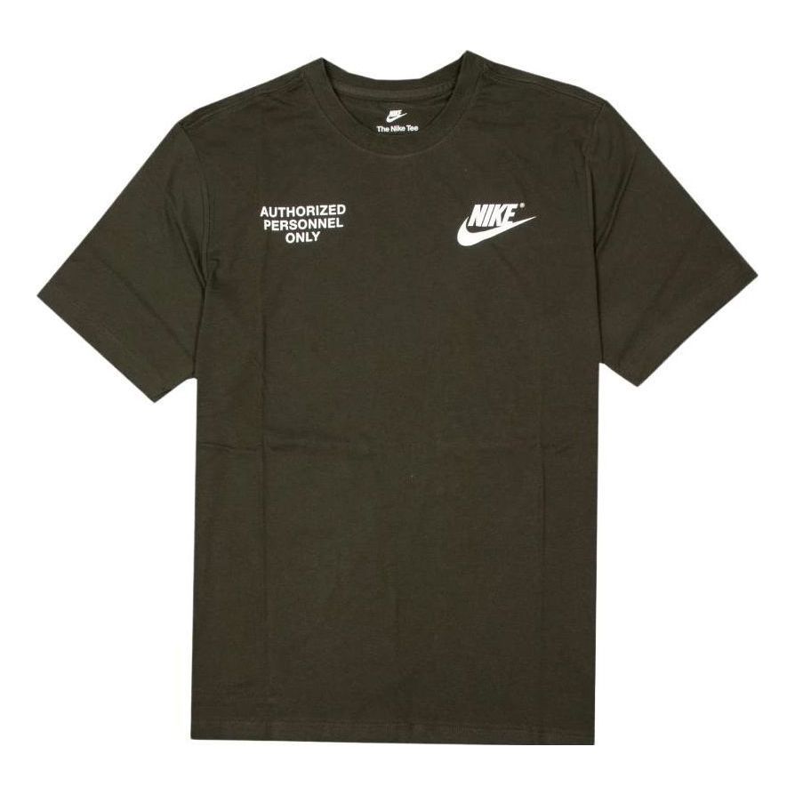Nike Sportswear Tech Authorised Personnel T-shirt 'Black' DO8323-355