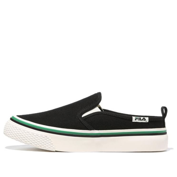 FILA Unisex Low-Top Sneakers Black/Green/White 1XM01767E_001