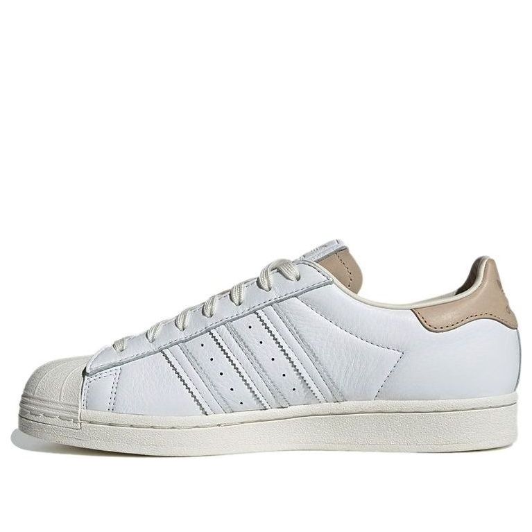 adidas Superstar 'Size Tag - Cloud White Brown' FY5477