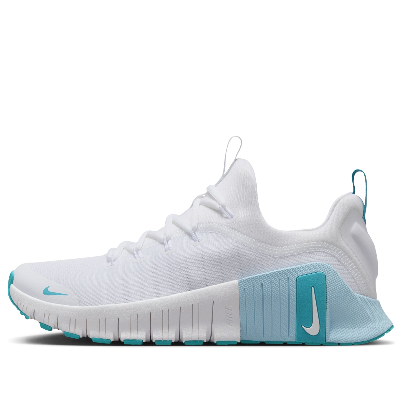 (WMNS) Nike Free Metcon 6 'White Glacier Blue Dusty Cactus' FJ7126-107