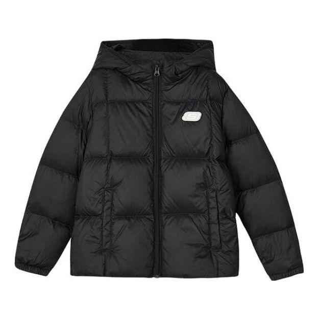 (GS) Skechers Casual Down Jacket 'Black' L423K119-0018