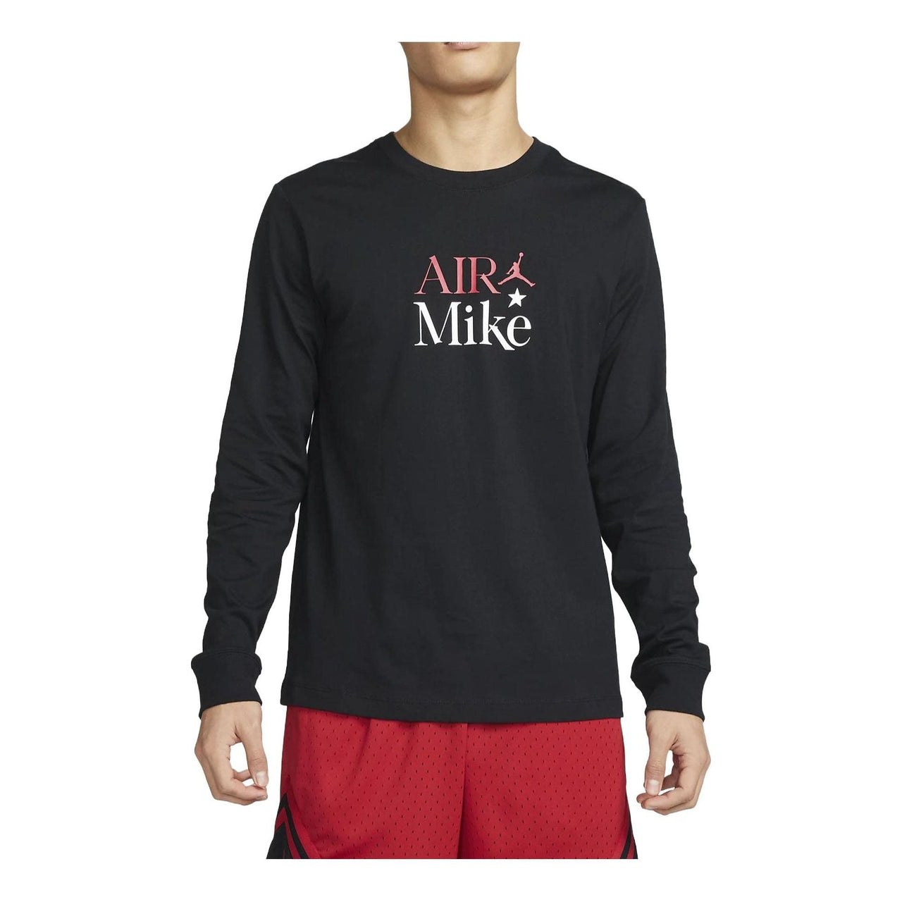 Air Jordan Sports DNA Graphic Long Sleeve T-Shirt Asia Sizing 'Black' DH8977-010