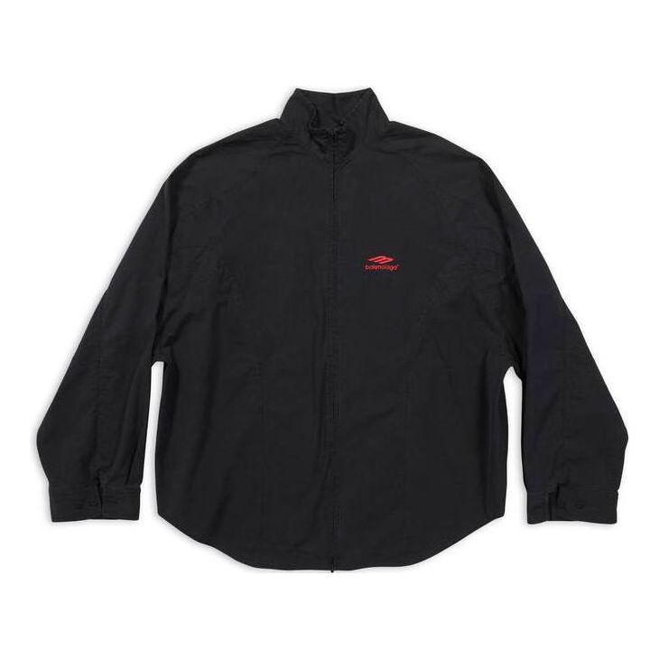 Balenciaga 3B Sports Icon Tracksuit Jacket 'Black' 720103TYB181000