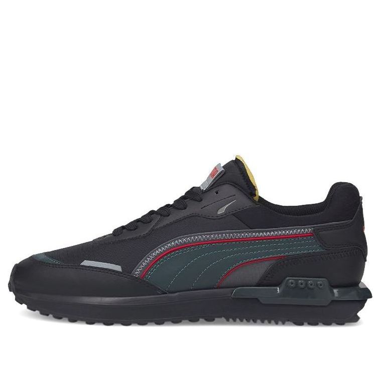 PUMA City Rider Ripstop 'Black Green Gables' 382553-04
