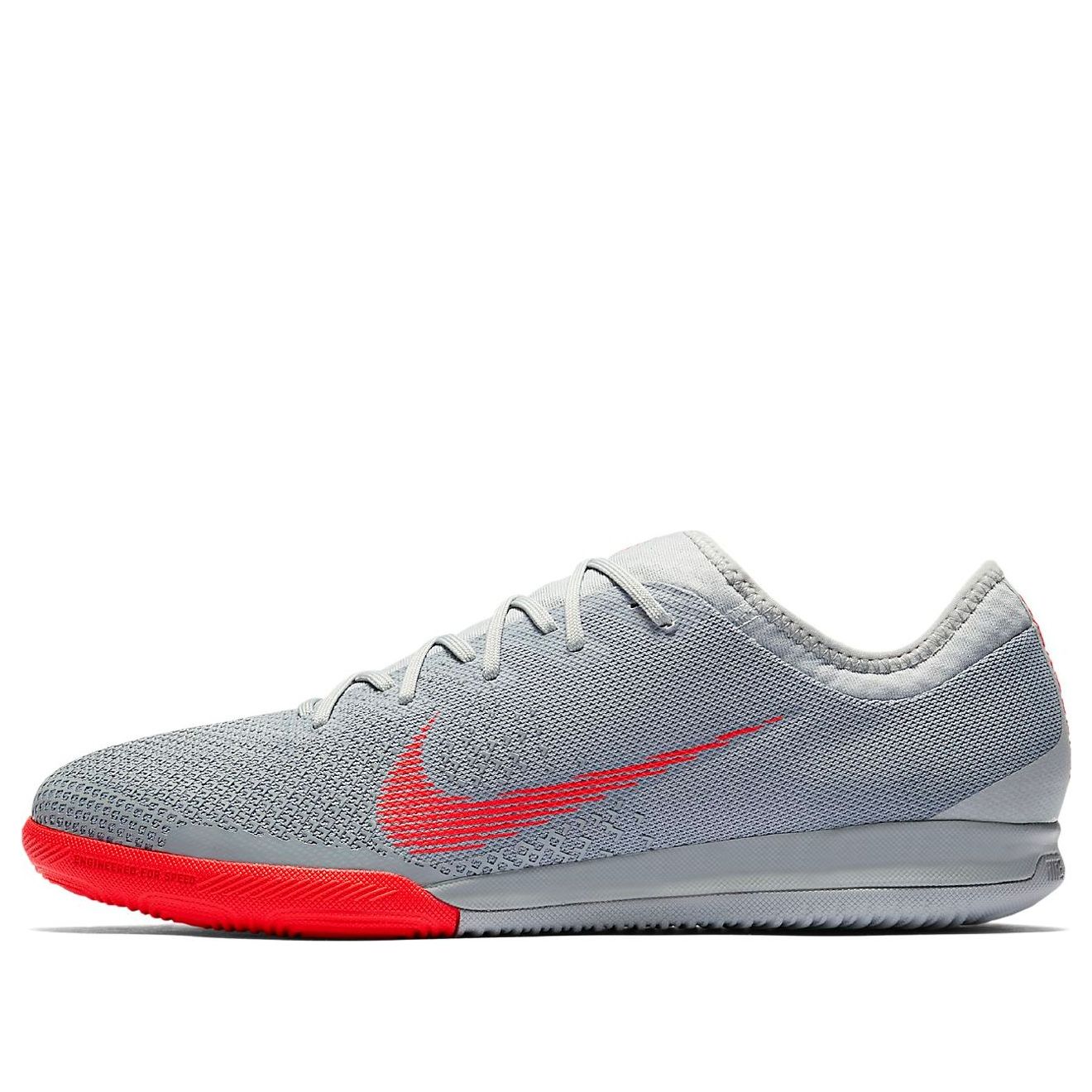 Nike VaporX 12 Pro IC 'Wolf Grey Crimson' AH7387-060