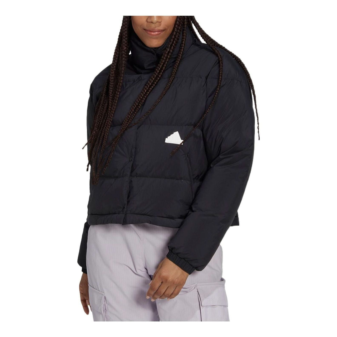 (WMNS) adidas Puffer Jacket Asia Sizing 'Black' HG4376