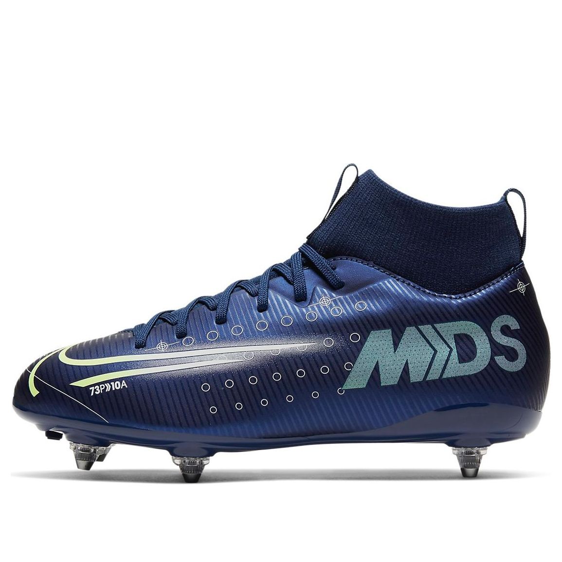 (GS) Nike Mercurial Superfly 7 Academy MDS SG 'Navy White' CK0114-401