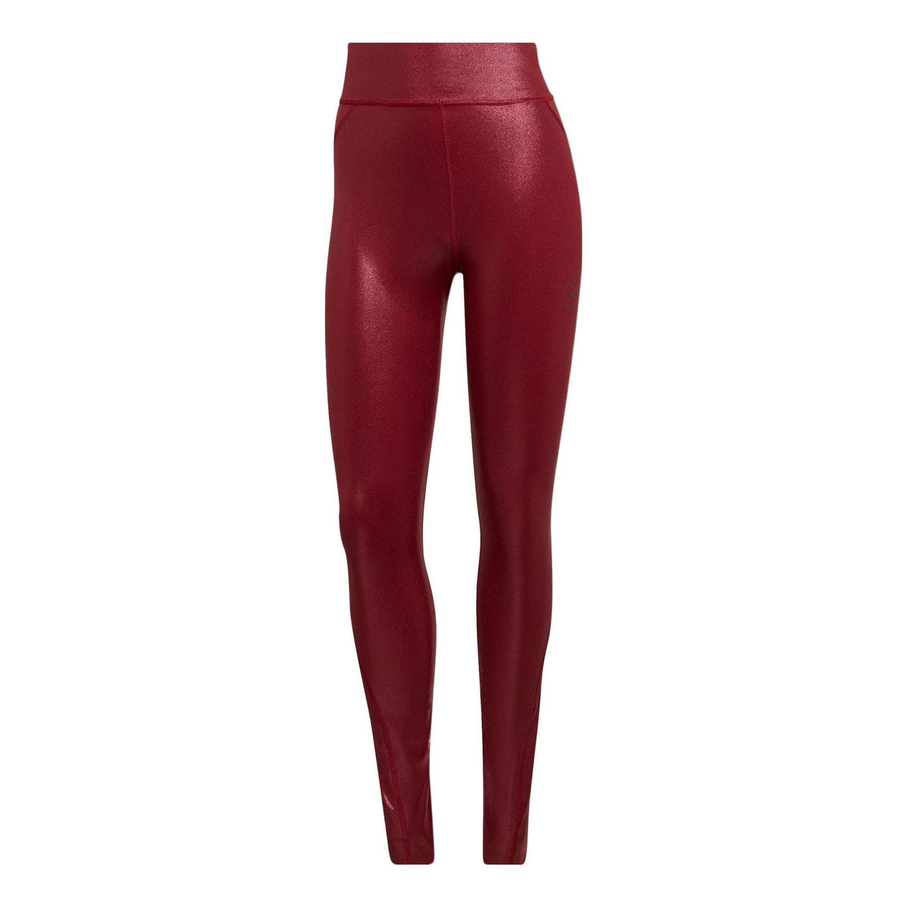 (WMNS) adidas by Stella McCartney Shiny Training Leggings Asia Sizing 'Red' HG6878