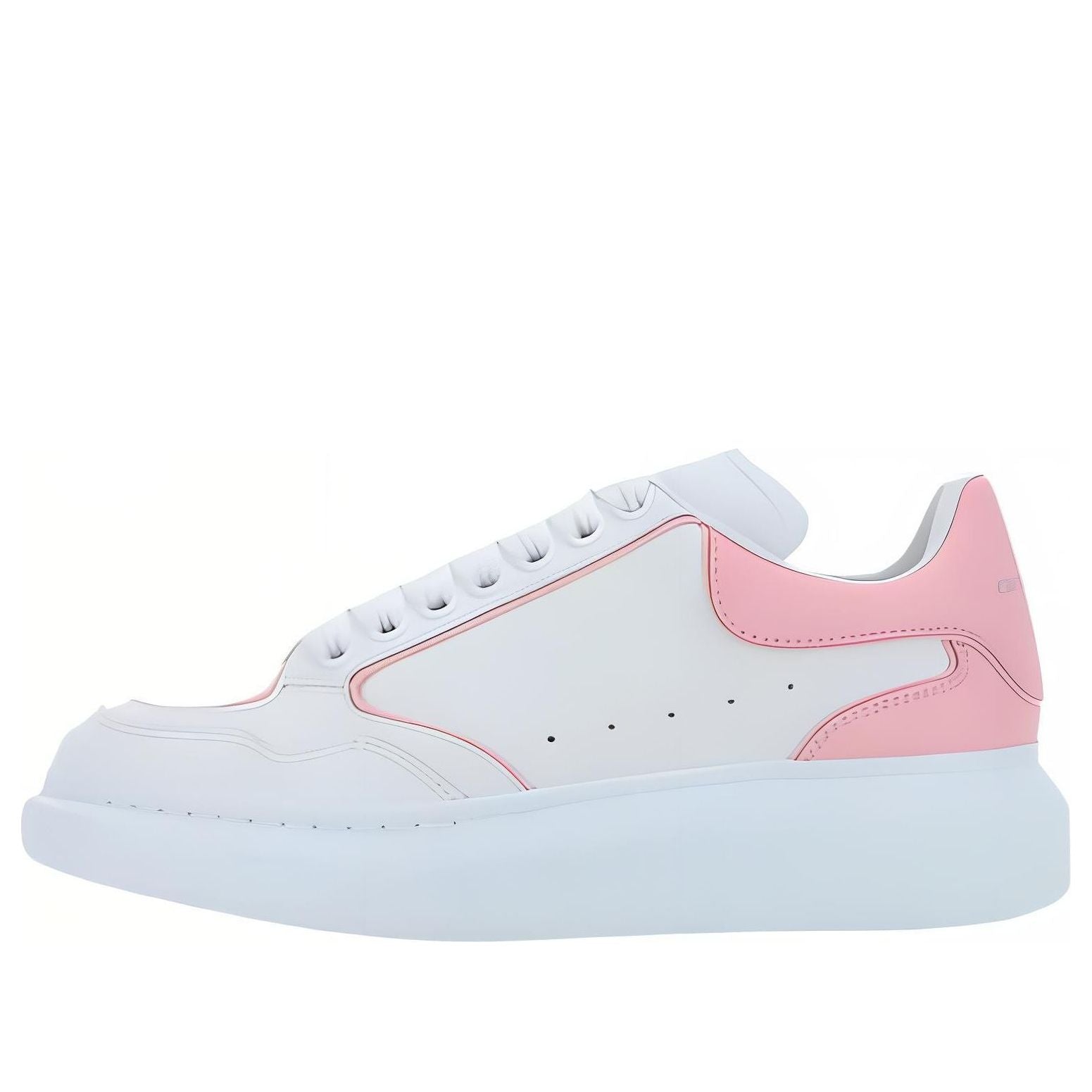 (WMNS) Alexander McQueen Sprint Runner Sneakers 'Pink White' 781472WHJE58748