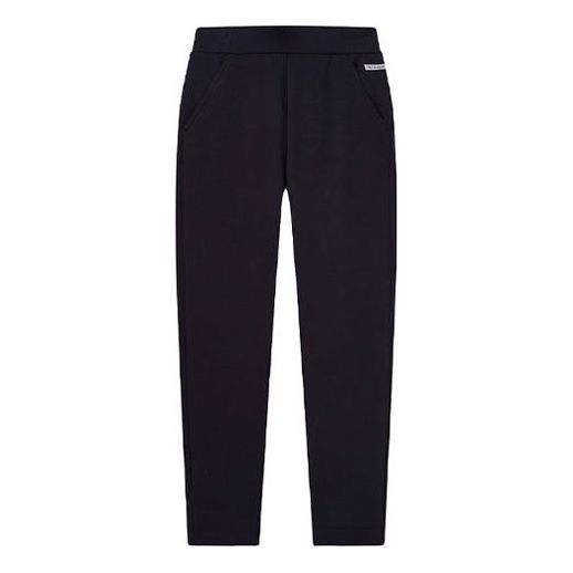 FILA Alphabet Knit Straight Casual Pants Blue F11M028621G-NV