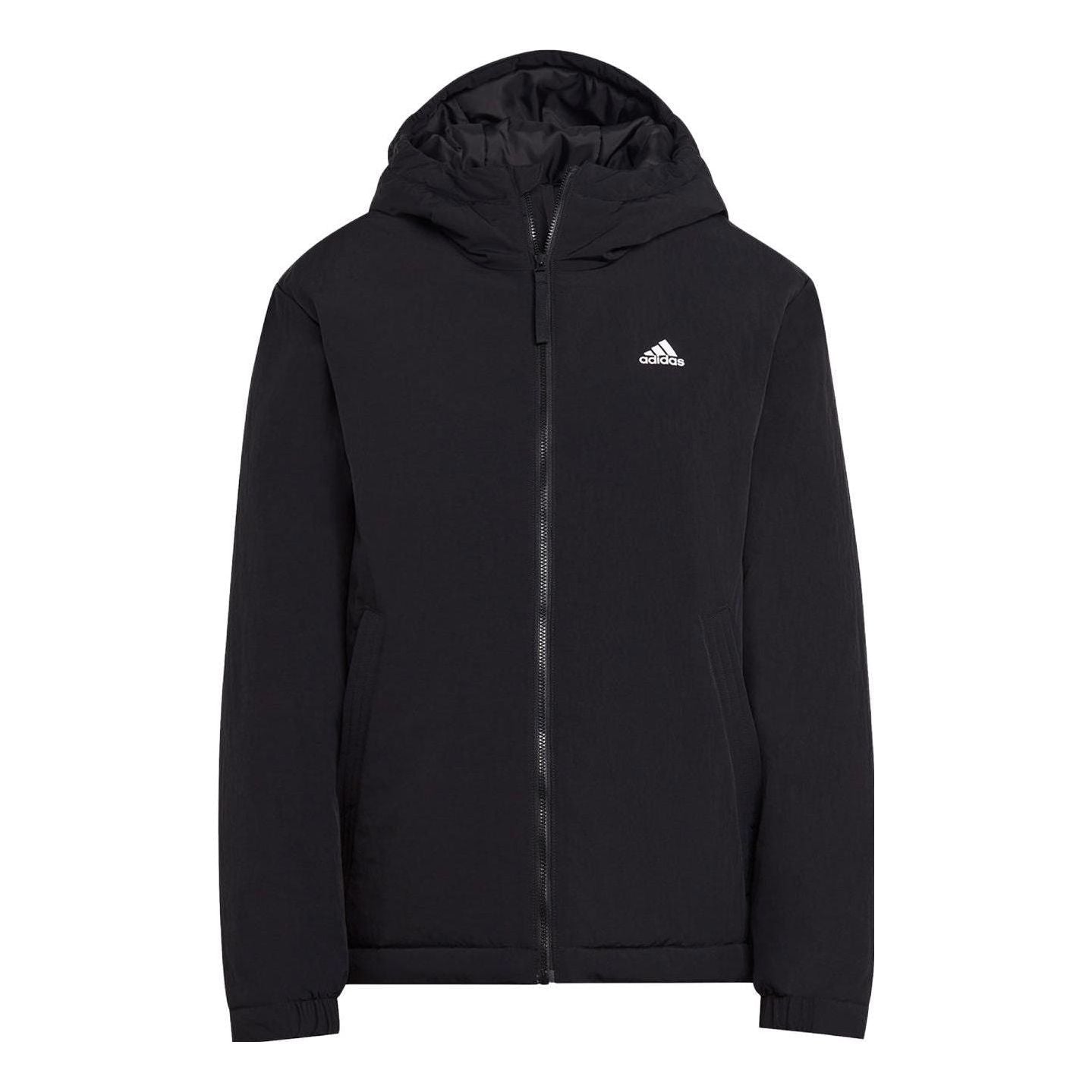 (WMNS) adidas BSC Sturdy Insulated Hooded Jacket 'Black' HT8712