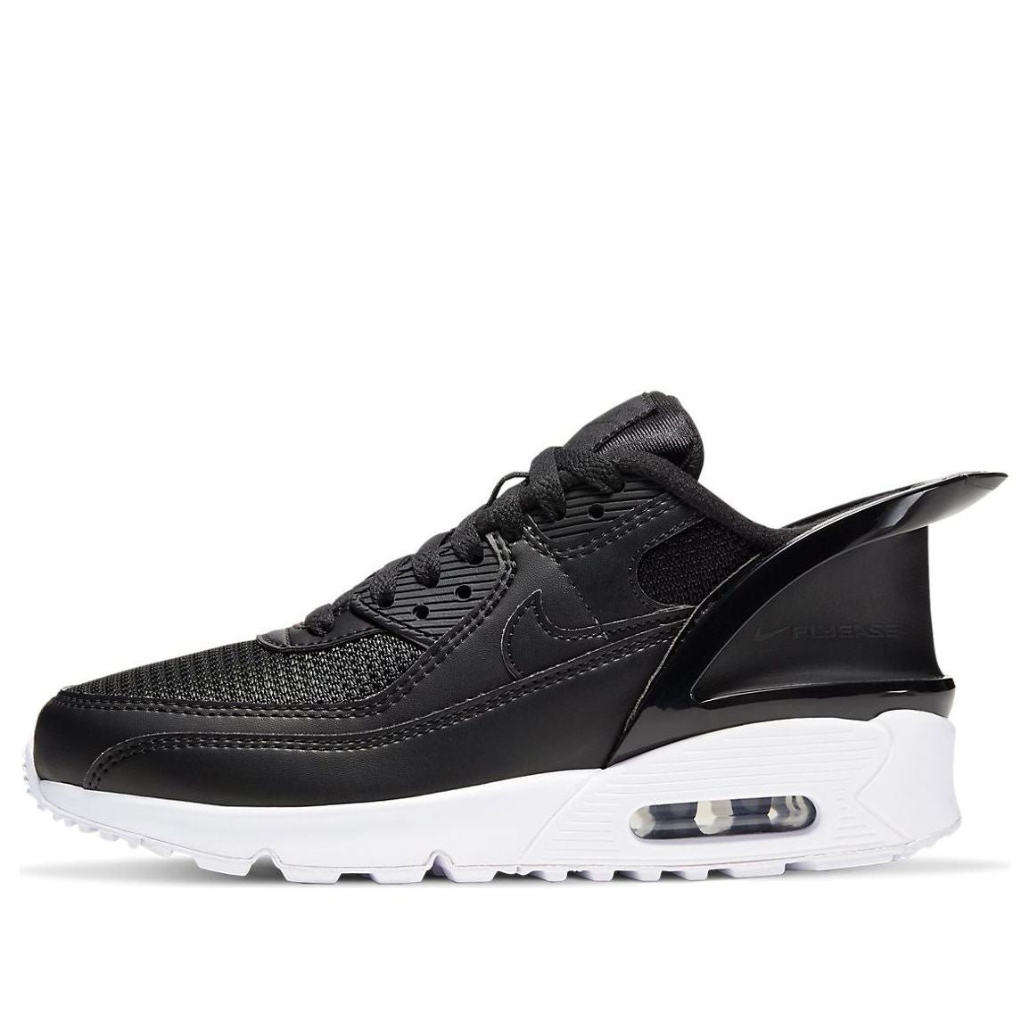 (GS) Nike Air Max 90 FlyEase 'Black White' CV0526-003