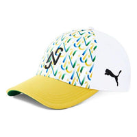 PUMA Neymar Jr Baseball Cap 'White Yellow Green' 023754-02