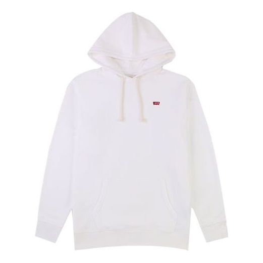 Men's Levis Solid Color Pure Cotton White 34581-0010