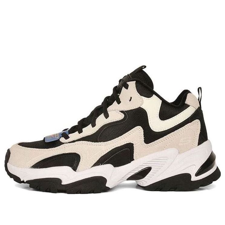 Skechers Chunky Shoes 'Beige Black' 894165-BKNT
