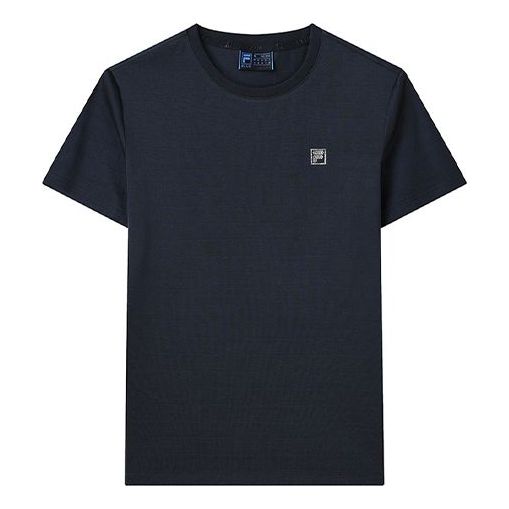 (WMNS) FILA Logo Printing Tee Blue F11W122122F-NV