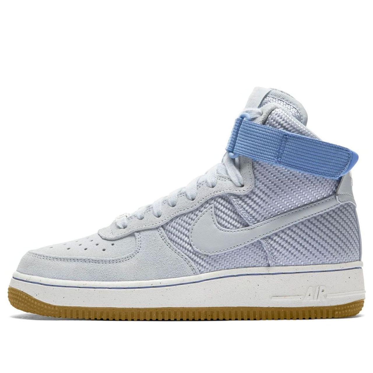 (WMNS) Nike Air Force 1 Hi Premium 'Porpoise' 654440-401