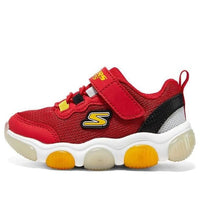 (PS) Skechers Mighty Glow 'Red Yellow Black' 402040N-RDBK