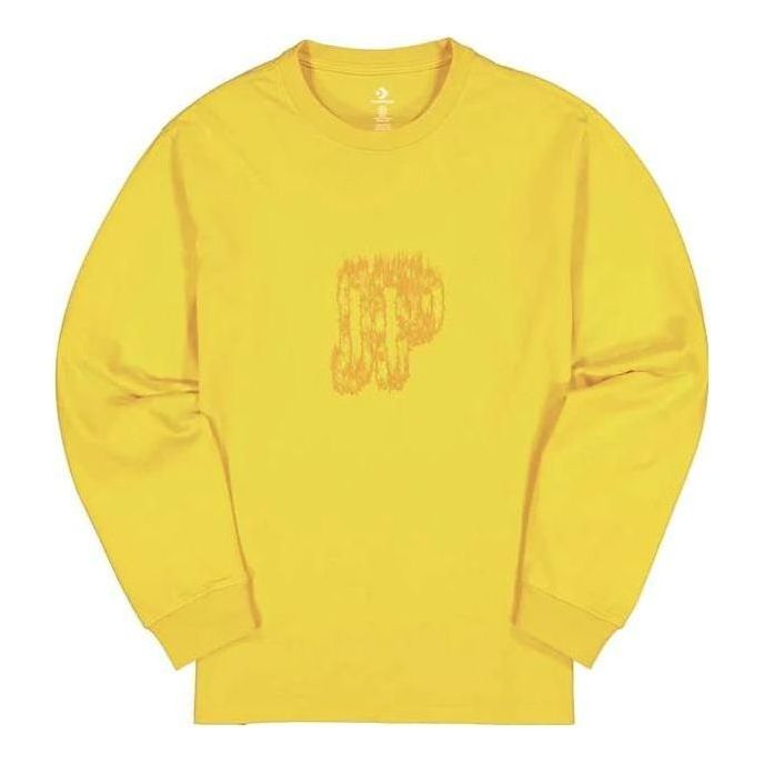 Converse x Asap Nast Long Sleeve T-Shirt Asia Sizing 'Yellow' 10020225-A01