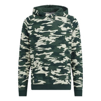 Men's adidas Camouflage Full Print Hooded Long Sleeves Green HG3232