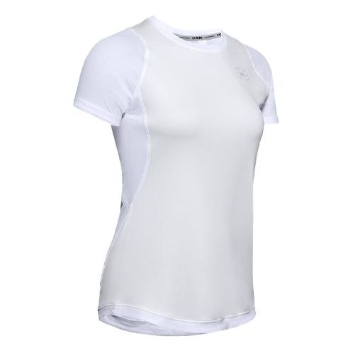 (WMNS) Under Armour Qualifier Iso-Chill T-shirt 'White' 1353465-100