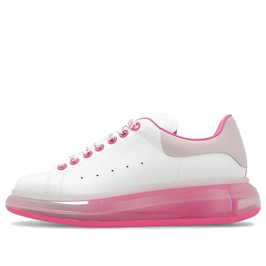 (WMNS) Alexander McQueen Larry Oversized Sneaker 'Clear Sole White Pink' 718255WICYD8884