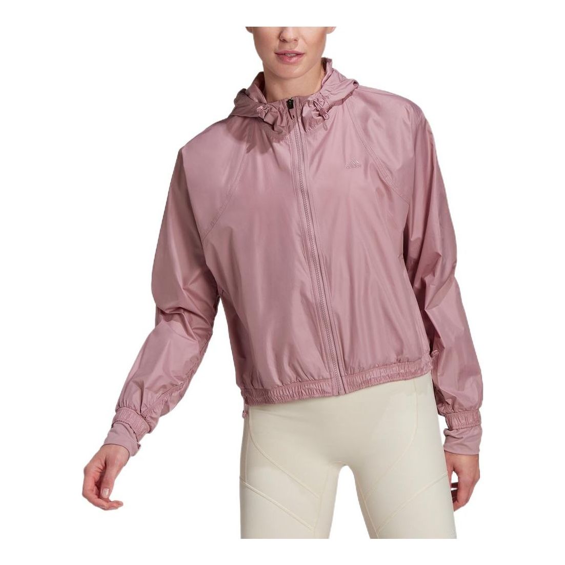 (WMNS) adidas Versatile Windbreaker Asia Sizing 'Purple' HD9548