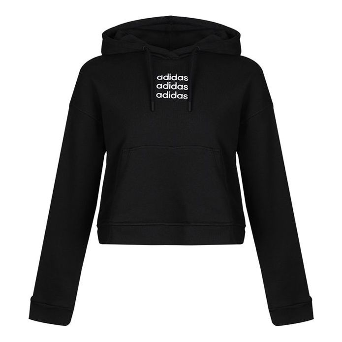 (WMNS) adidas Neo C+ Sweatshirts Asia Sizing 'Black' GJ7935