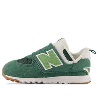 New Balance 574 New-B Hook &amp; Loop Toddler 'NB Athletics - Nightwatch Green' NW574CO1
