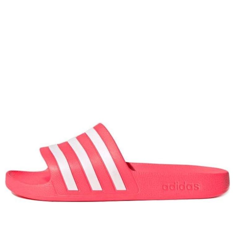 (WMNS) adidas Adilette Aqua Slides 'White Pink' FW4292