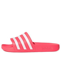 (WMNS) adidas Adilette Aqua Slides 'White Pink' FW4292