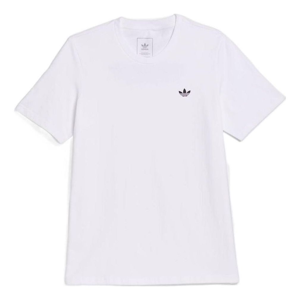 adidas Skateboarding 4.0 Logo T-shirt Asia Sizing 'White' HM9369