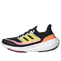 (WMNS) adidas Ultraboost Light 'Black Yellow Orange' HQ6346