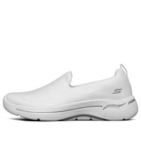 (WMNS) Skechers Go Walk Arch Fit Slip on 'White' 124411-WHT