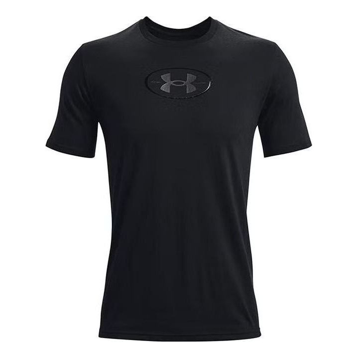 Under Armour Repeat Graphics T-shirt 'Black' 1371264-001