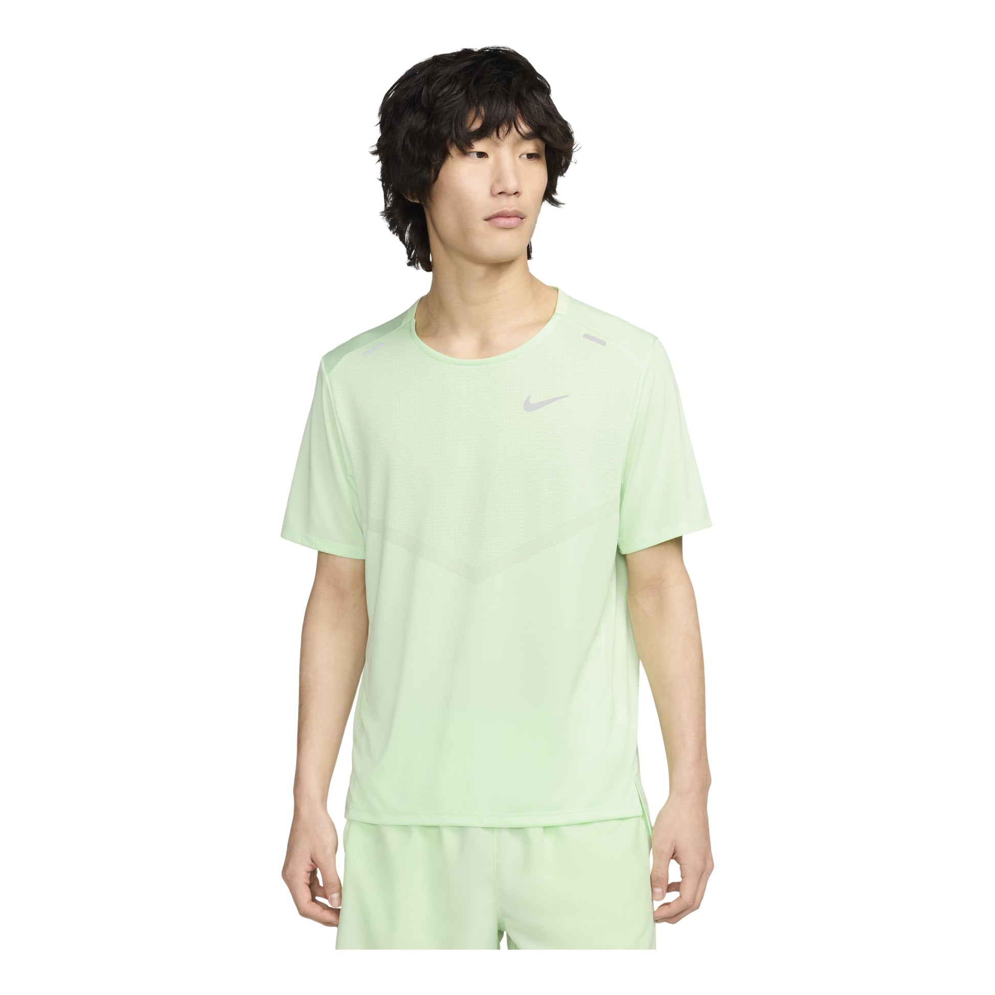 Nike Dri-FIT Rise 365 Running T-Shirt Asia Sizing 'Light Green' CZ9185-376