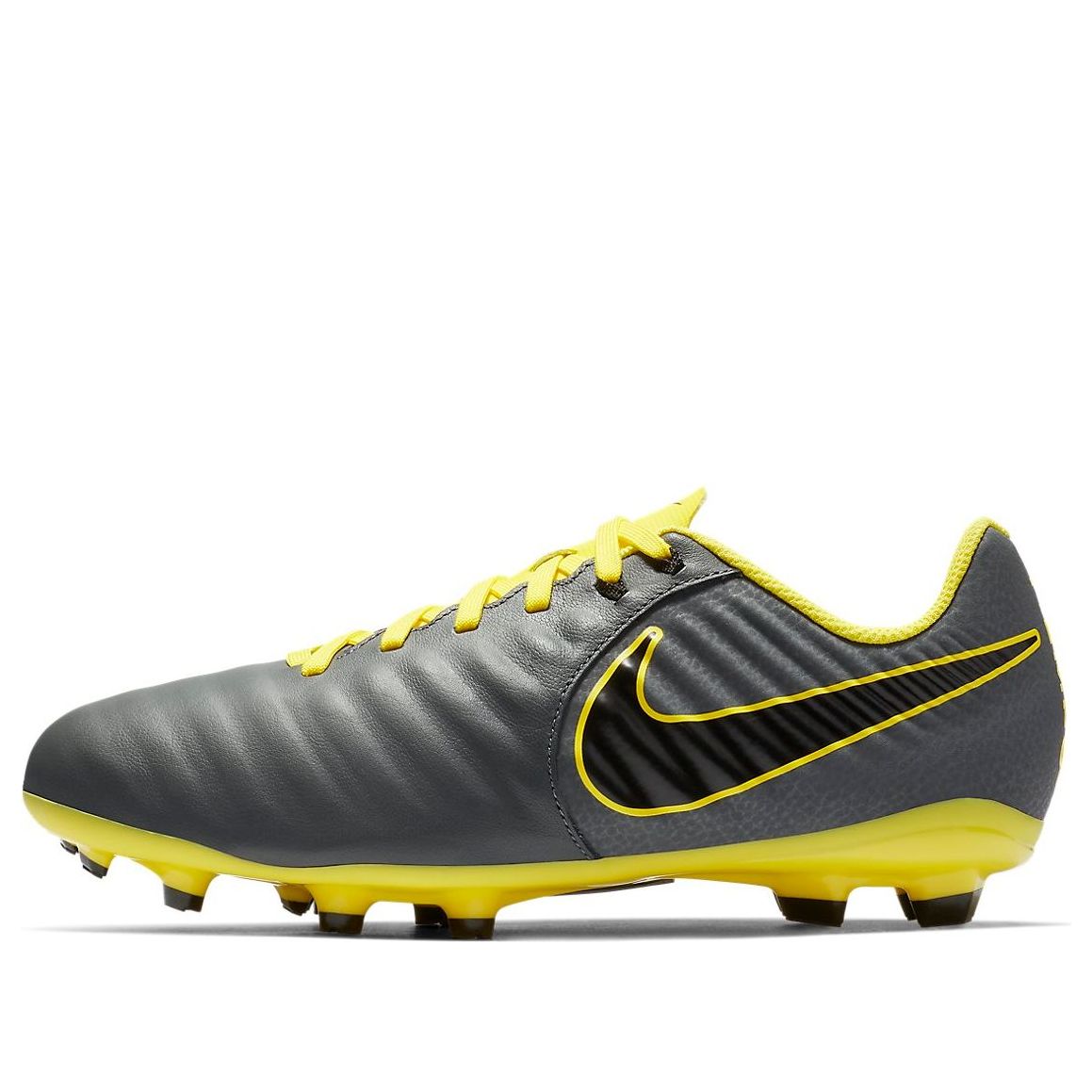 (GS) Nike Tiempo Legend 7 Academy MG 'Grey Yellow' AO2291-070