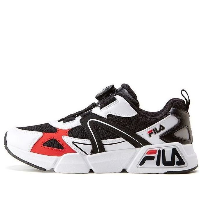 (GS) FILA Retro Sport Shoes 'Black White Red' K15B041116FBW
