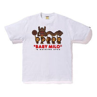 BAPE HongKong 13th Anniversary BabyMilo Tee Hong Kong 13 Dragon Short Sleeve Unisex White BAPE-SS19-31