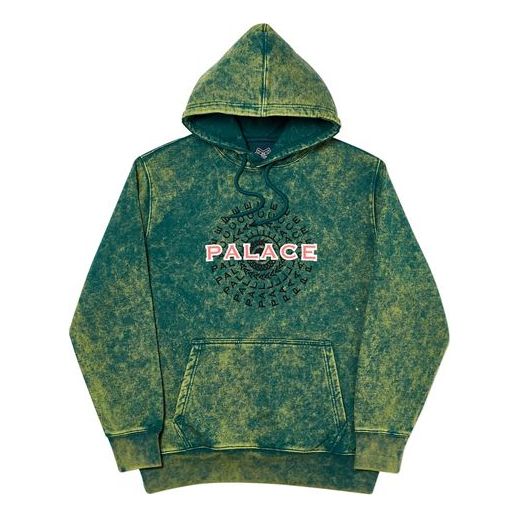 PALACE FW19 Circular Logo Pattern Pircle Unisex Green PAL-FW19-010