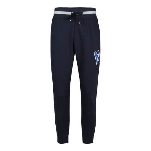 Nike Casual Knit Fleece Sports Pants Navy Blue Dark blue AR1825-451